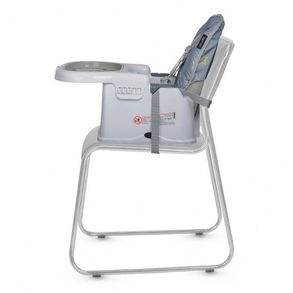 Scaun de luat masa multifunctional Coccolle Ziti Grey Stars