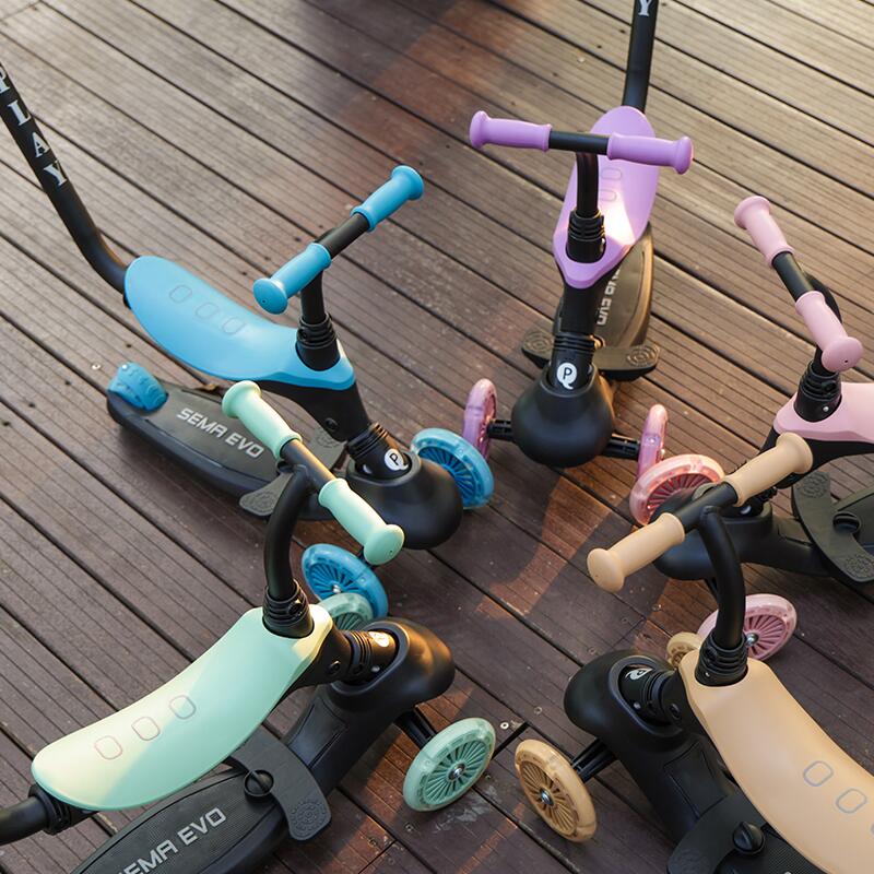 Trotineta multifunctionala 5in1 Qplay Sema EVO Violet