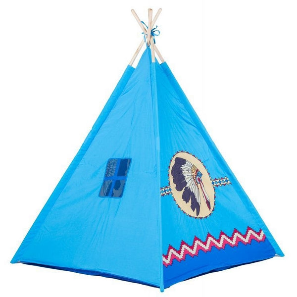 Cort de indieni 8172 Ecotoys - Albastru
