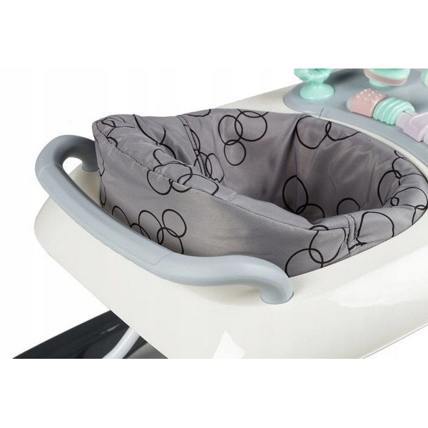 Premergator educational Ecotoys - Gri cu Alb