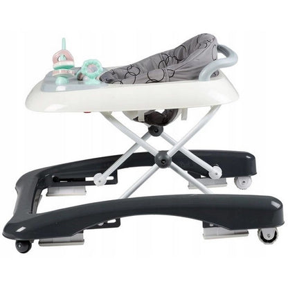 Premergator educational Ecotoys - Gri cu Alb