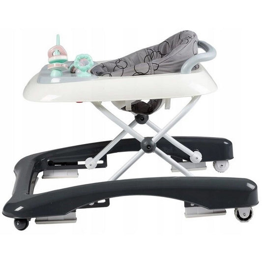 Premergator educational Ecotoys - Gri cu Alb