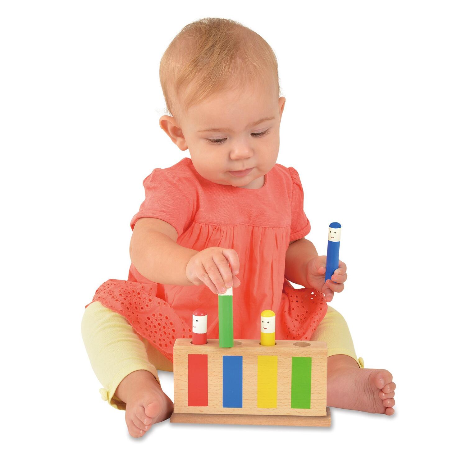 Jucarie din lemn Pop-Up