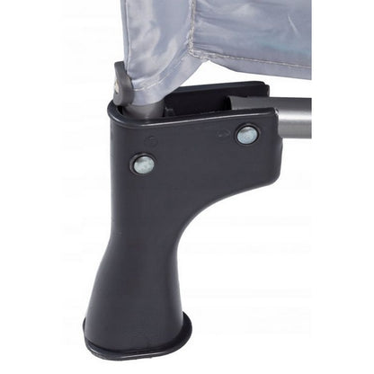 Patut pliabil accesorizat Ecotoys - Gri - Resigilat (husa transport rupta)