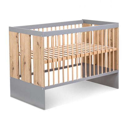 Patut copii din lemn KLUPS PAULINE Graphite Dab    