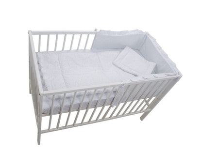 Lenjerie MyKids Little Stars Albastru 4 Piese 120x60