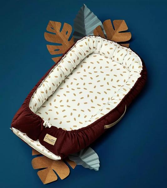 Baby Nest Klups Rosu V108