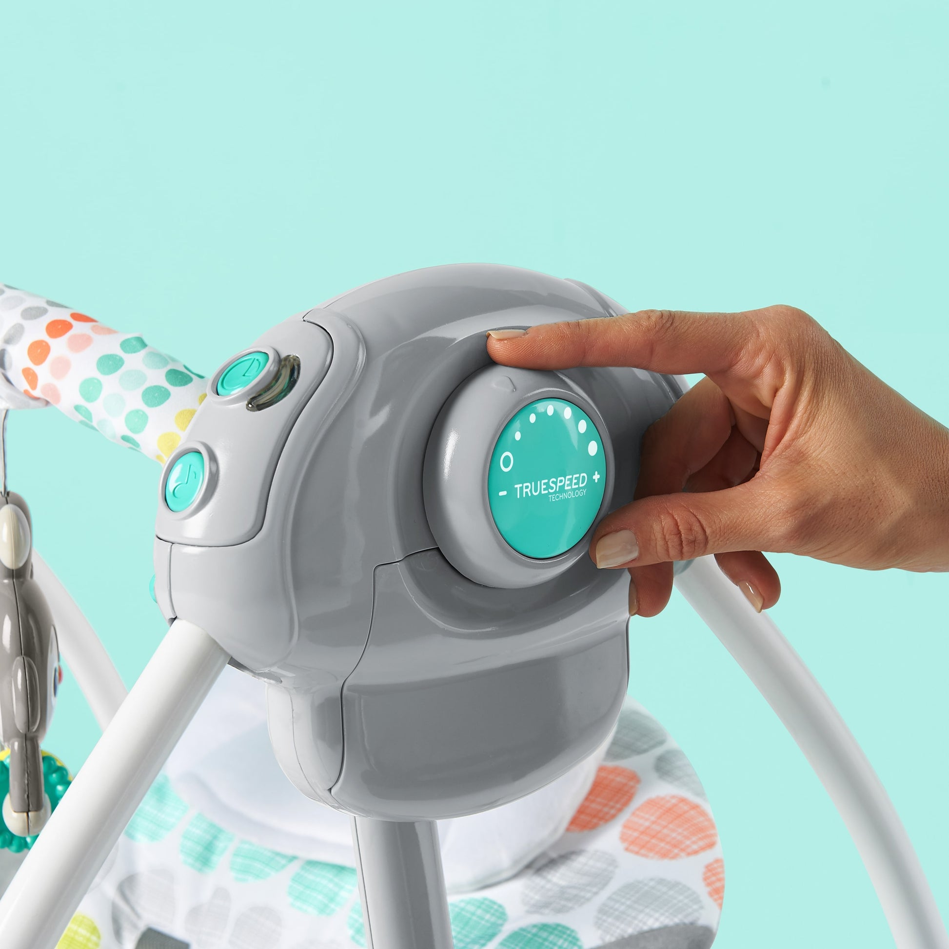 Bright Starts – Leagan portabil Whimsical Wild™