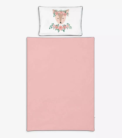 Lenjerie pat 2 Piese KLUPS Nature&Love Rose N001-C4