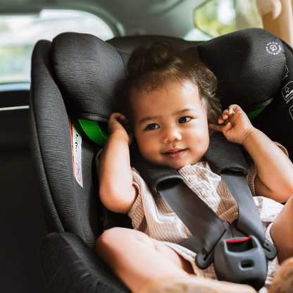 BabyGo - Scaun auto rotativ Prime 360, Black, 40-150 cm, certificat R129