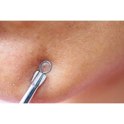 Set  trusa cu 7 pensete profesionale cu 2 capete pentru extractie puncte negre Iso Trade MY45012