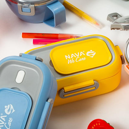 Lunchbox Nava We care 800 ml galben
