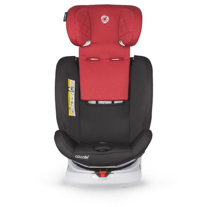 Scaun auto iSize 40-150 cm Coccolle Lyra Dahlia red