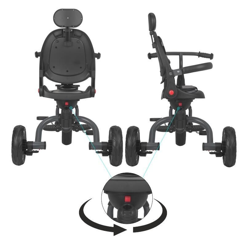 Tricicleta multifunctionala Coccolle Venti Greystone