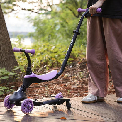Trotineta multifunctionala 5in1 Qplay Sema EVO Violet