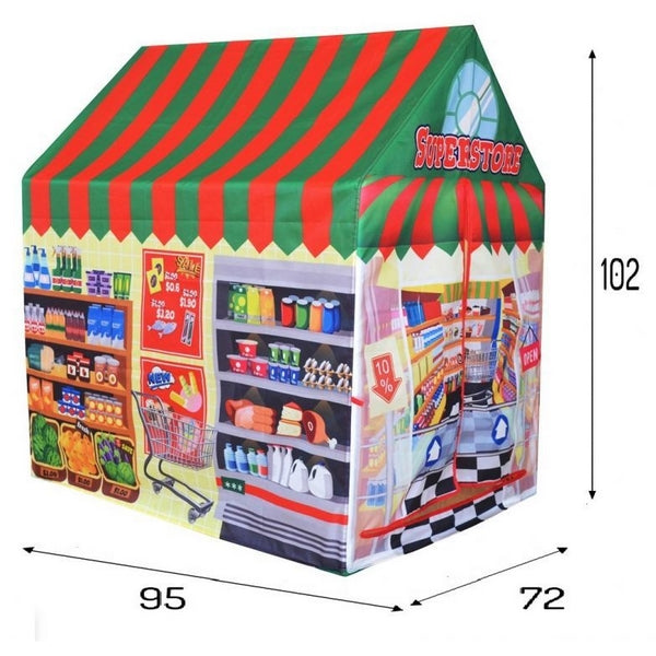 Cort de joaca Ecotoys Supermarket 8167