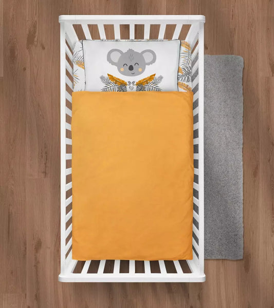 Lenjerie pat 2 Piese KLUPS Nature&Love Tropics N003-C4