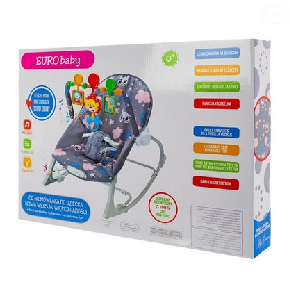 Balansoar EURObaby Little Dreamer - Gri