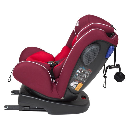 BabyGo - Scaun auto rotativ cu isofix Nova 360° Red, 0 - 36 kg