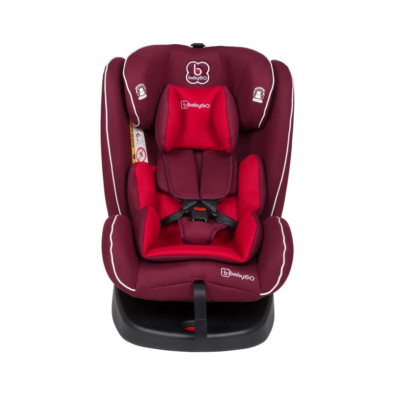 BabyGo - Scaun auto rotativ cu isofix Nova 360° Red, 0 - 36 kg