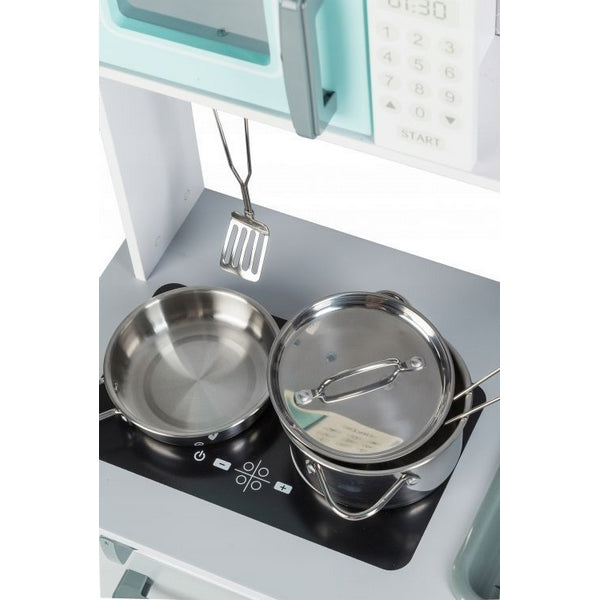 Bucatarie Ecotoys 7256A  + set accesorii - gri