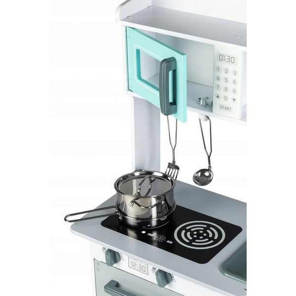 Bucatarie Ecotoys 7256A  + set accesorii - gri