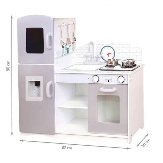 Bucatarie din lemn XXL Ecotoys PLK529 + accesorii bucatarie