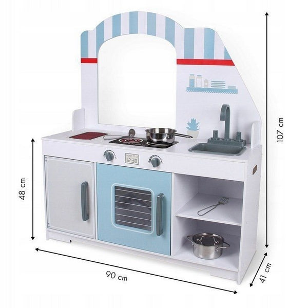 Bucatarie din lemn Ecotoys Food Truck 7260A