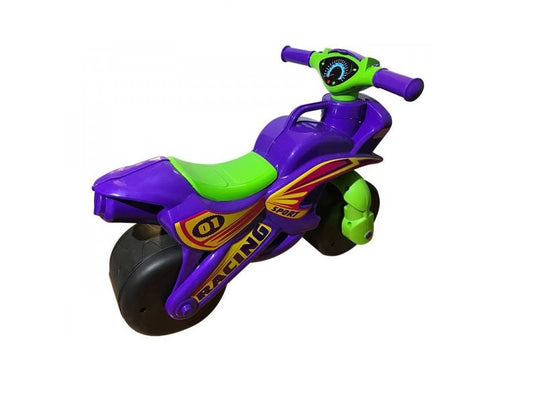 Motocicleta de impins MyKids Racing 0139/6 Mov Verde