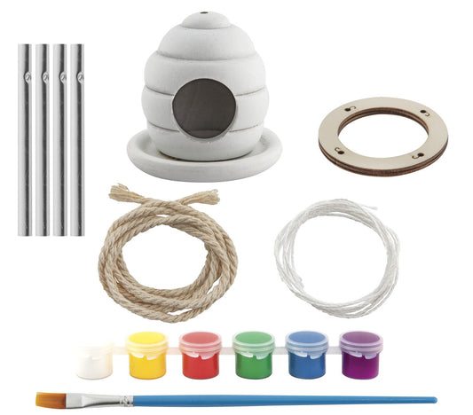 Set creativ - Casuta pasarilor cu clopotel de vant