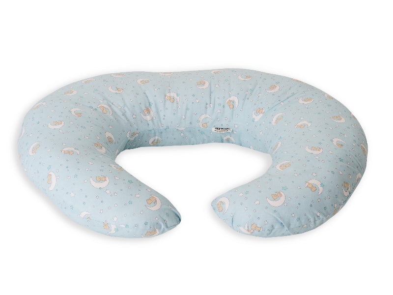 Perna De Alaptare Mica MyKids Cat On Moon Blue