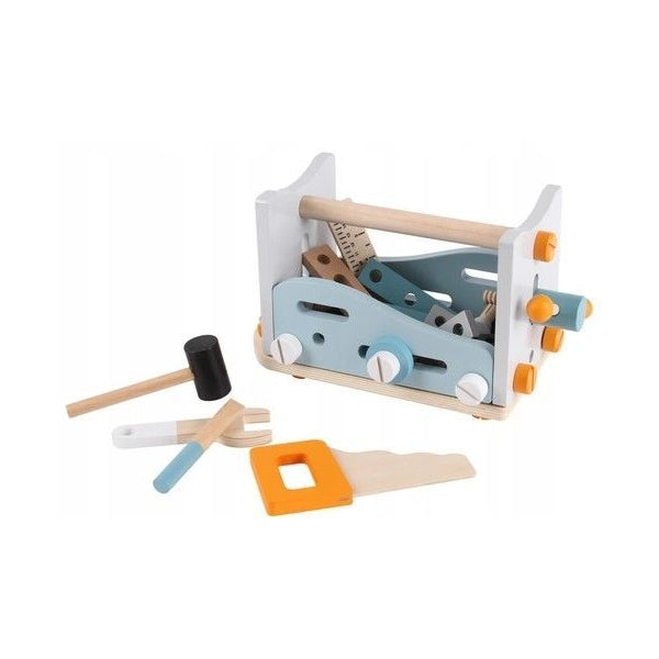 Set unelte constructii 52 piese Ecotoys