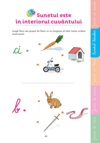 Caietul meu Montessori pentru a invata sa scriu si sa citesc