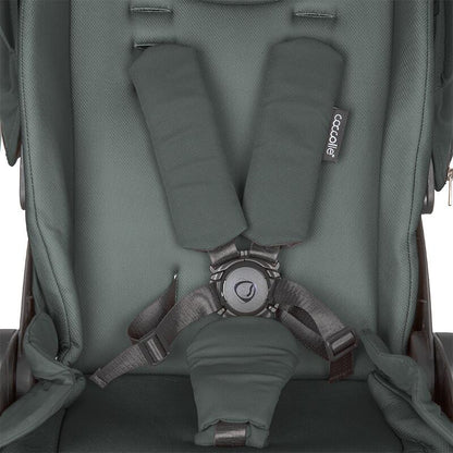 Carucior modular 2in1 Coccolle Serry Moss green+ Scoica auto iSize Coccolle Knox Greystone
