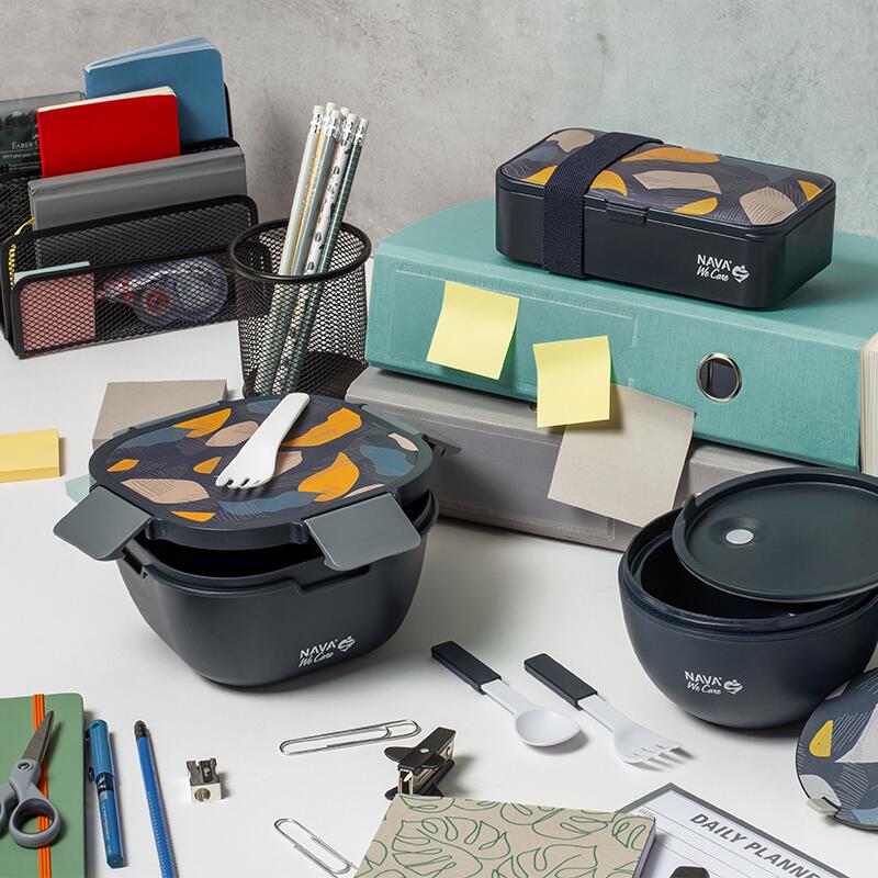 Lunchbox Nava WE care 650 ml gri