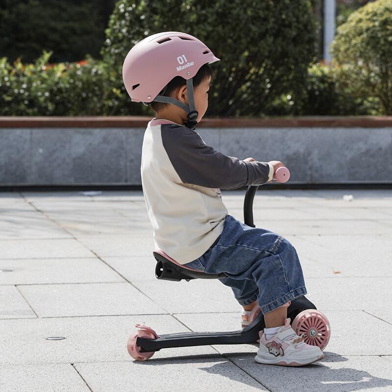 Trotineta multifunctionala 5in1 Qplay Sema EVO Roz