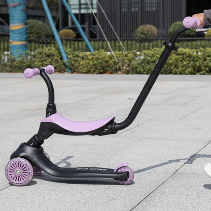 Trotineta multifunctionala 5in1 Qplay Sema EVO Violet