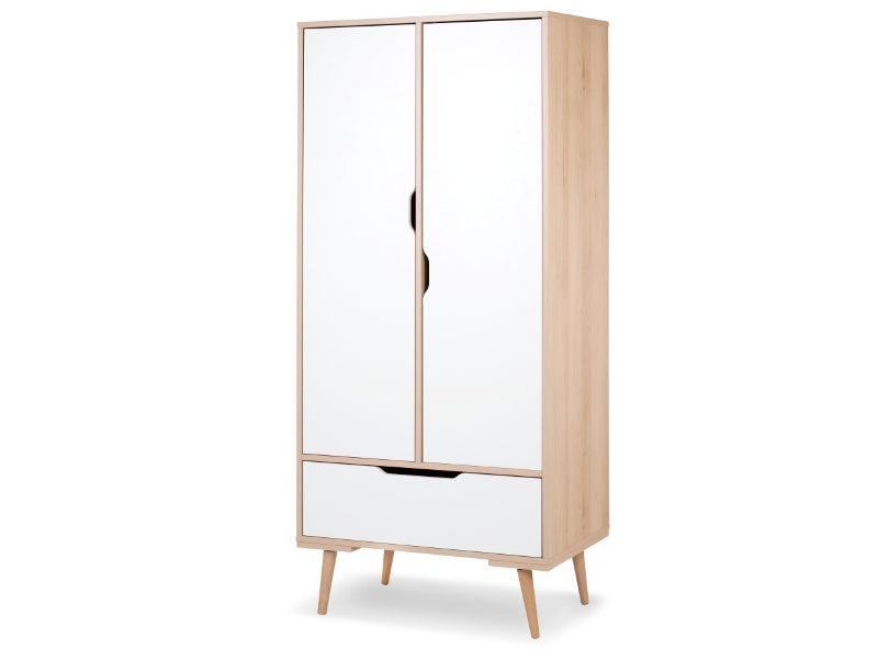 Dulap copii Klups SOFIE Natur-Alb