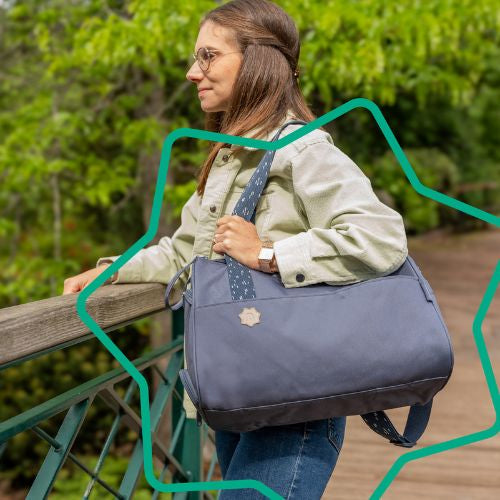 Badabulle - Geanta pentru scutece Pocketstyle Blue