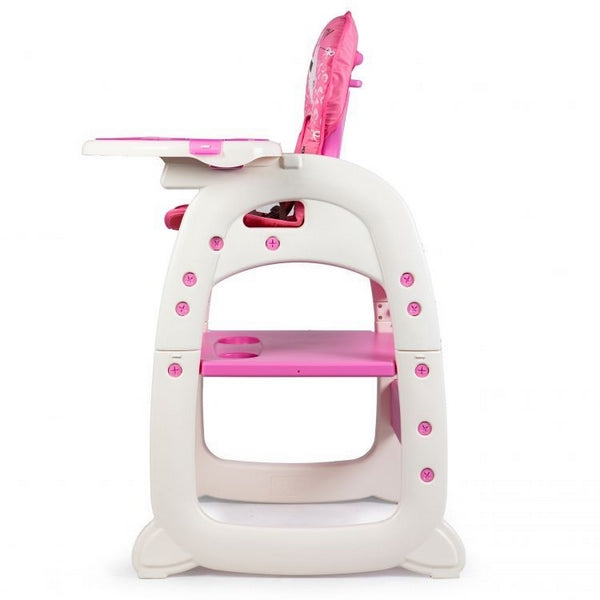 Scaun de masa Ecotoys C-211 - Roz