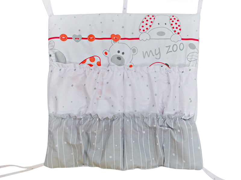 Buzunar Patut MyKids My Zoo Rosu