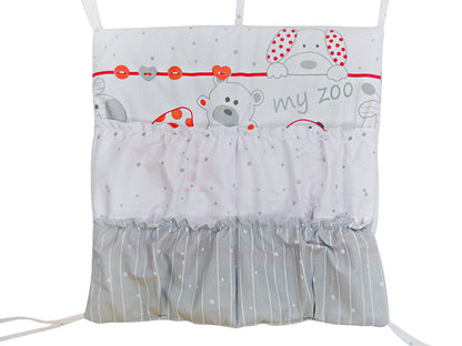 Buzunar Patut MyKids My Zoo Rosu