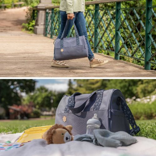 Badabulle - Geanta pentru scutece Pocketstyle Blue