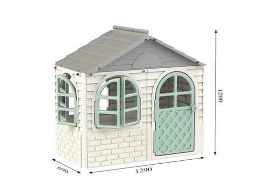 Casuta de joaca MyKids 02550/15 Gray/White - Small