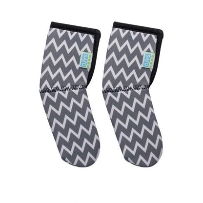 Set Protectii Neopren pentru Manere Carucior Gri Saro Baby