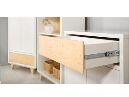 Mobilier Camera copii Si Bebelusi KLUPS LYDIA Alb Natur