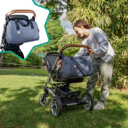 Badabulle - Geanta pentru scutece Pocketstyle Blue