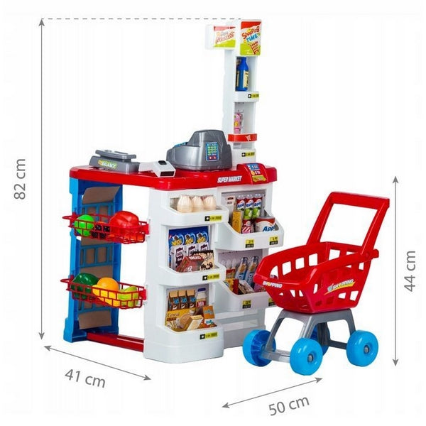 Set de joaca stand supermarket ECOTOYS HC206441 