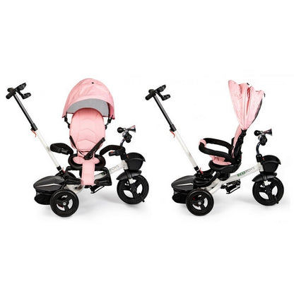 Tricicleta cu sezut reversibil Ecotoys JM-311 - Roz - Resigilat