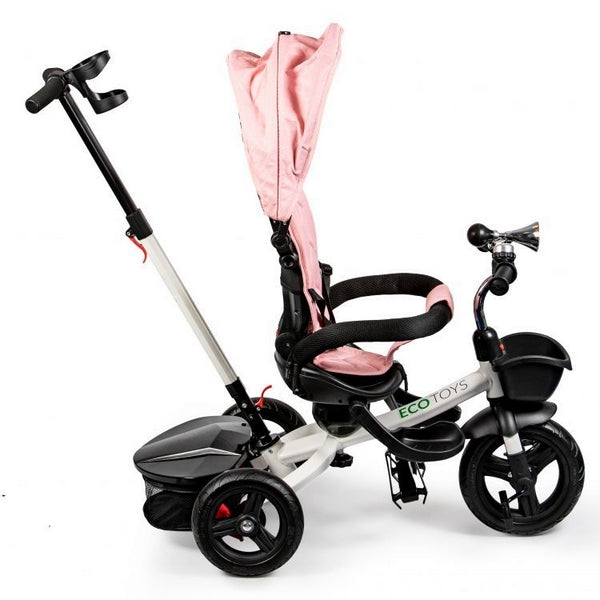 Tricicleta cu sezut reversibil Ecotoys JM-311 - Roz
